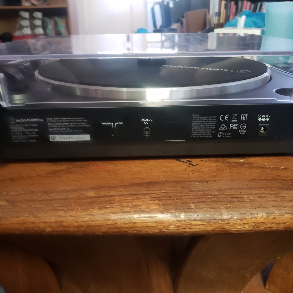 Audio-Technica Turntable/Record Player (Model: AT-LP60X) - Picture 7 of 8